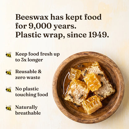 Cotton Linen Beeswax Bread Bag
