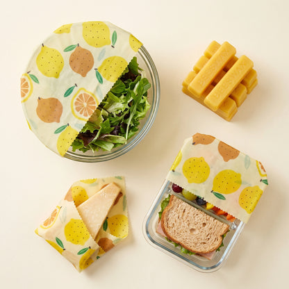 Beeswax Fresh-Keeping Wrap Set of 3